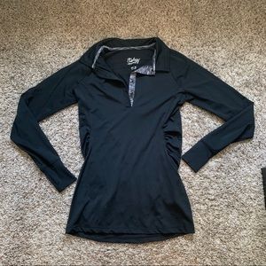 Smartpak eqology sun shirt polo - black